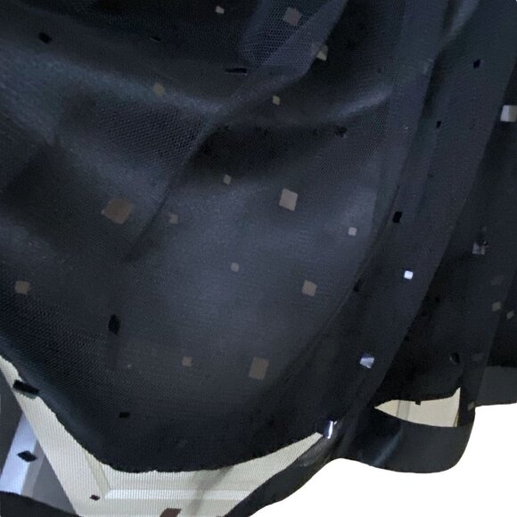 MORGAN & CO. Black Strapless Dress Size 5/6 Party Prom Mini Dress - Picture 9 of 11